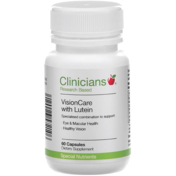 CLINICIANS VISION CARE WITH LUTEIN 60 CAPSULES **Pakuranga Pharmacy** Carousel 1