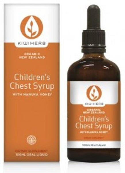 Kiwiherb Childrens Chest Syrup 200mL New Stock **Pakuranga Pharmacy** Carousel 1