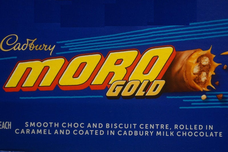 Cadbury Moro Gold Chocolate Bars. 35 Units Each. Choc, Biscuit, Caramel,60 grams Carousel 2