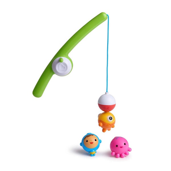 Munchkin Fishin Baby Fun Bathtime Magnetic Educational Bath Fishing Toy 2+ Carousel 1