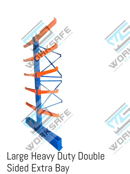 Cantilever Shelving Large Heavy Duty Double Extra Bay Carousel 1