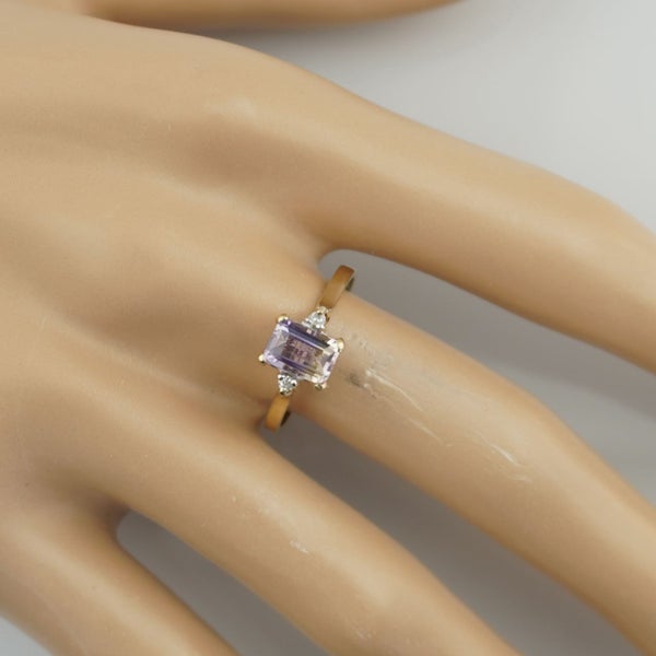 Magnificent Bi-coloured Ametrine & Diamond Ring 9ct SALE Carousel 9