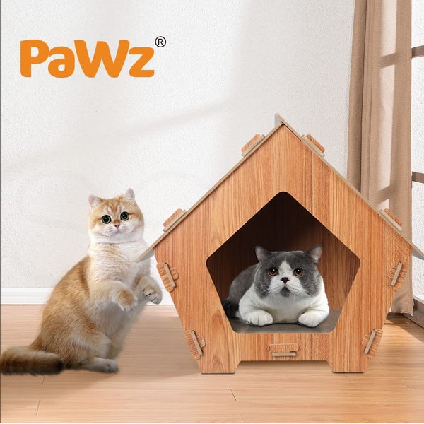 Pawz Cat Scratcher Scratching Board Corrugated Cardboard Scratch Bed Post Mat Carousel 10