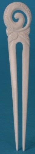 Heru (Comb) - Bone Koru (Small) - Kiwiana Carousel 1