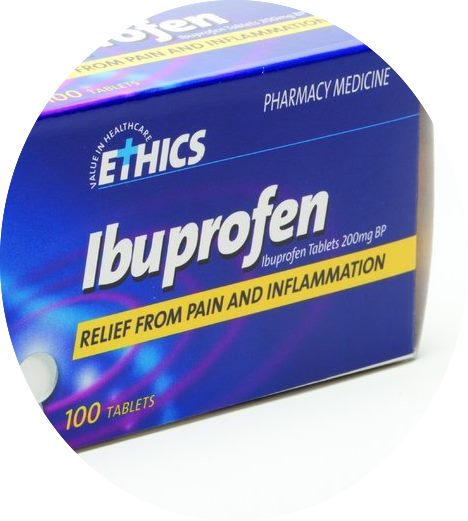 Ethics Ibuprofen 200mg - 100 tablets Pharmacy Medicine Carousel 1