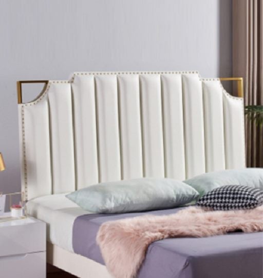 CLEARANCE - Weslee Upholstery Headboard Queen PU - White *65% Off* Last Stocks Carousel 5