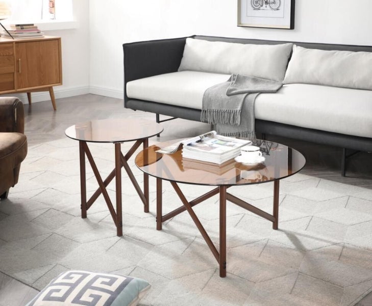 Idiya Akron brown coffee table Carousel 2
