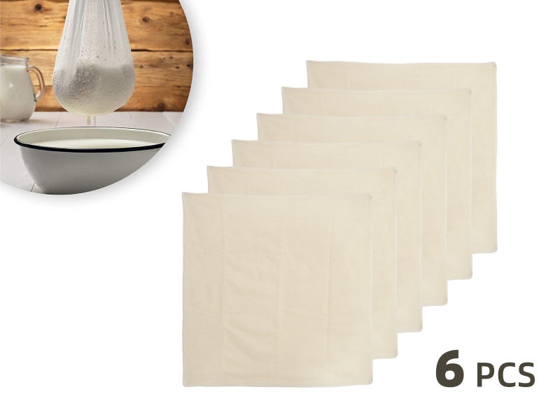 6Pcs Cheese Cloth 50 X 50 cm Reusable and Washable Carousel 2