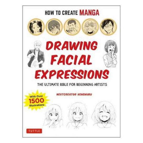 How to Create Manga: Drawing Facial Expressions - Nextcreator Henshubu Carousel 1