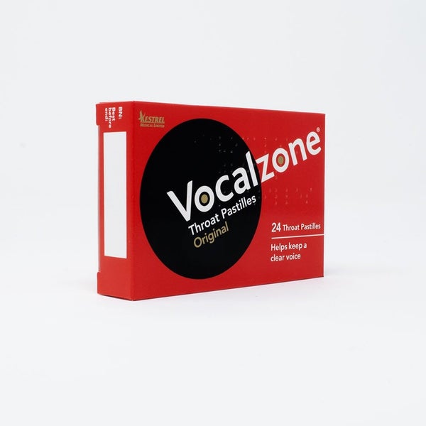 Vocalzone Throat Pastilles 24 Original Carousel 1