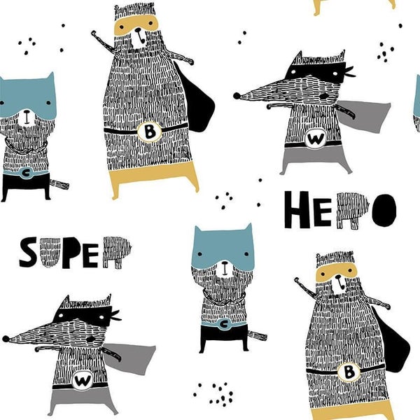 Canvas Print - Jnr. - Team super Hero – 60x60cm Carousel 1