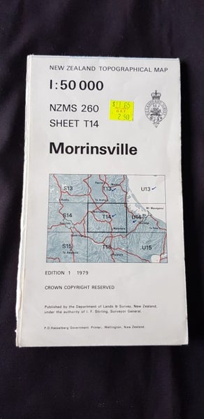 VINTAGE MAP - MORRINSVILLE Carousel 1