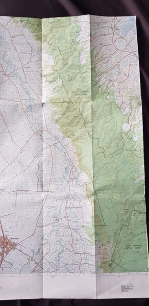 VINTAGE MAP - MORRINSVILLE Carousel 2