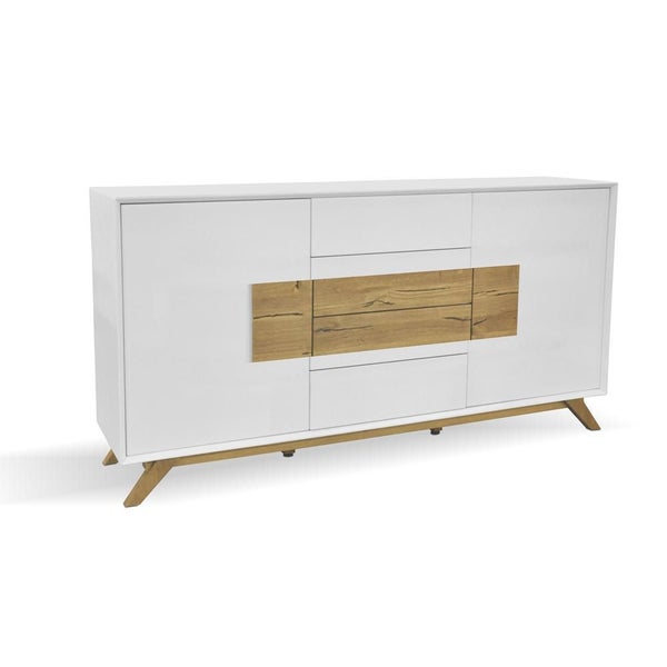 KOBE Buffet Table White Carousel 4