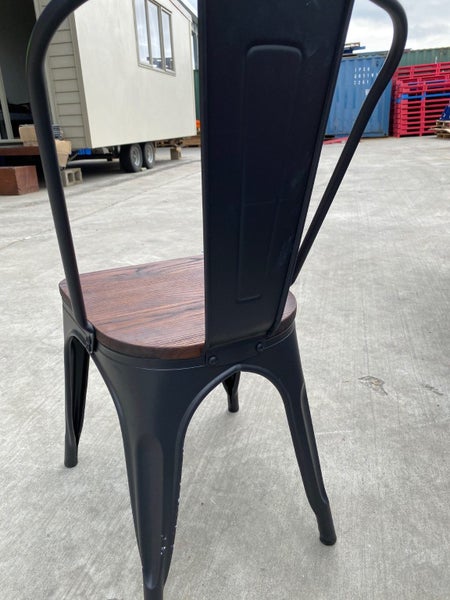 MOSCOW BLACK VINTAGE CHAIR X4 Carousel 2