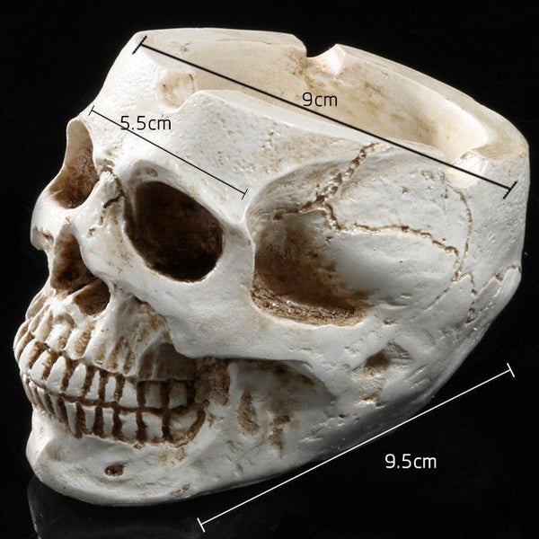 Skull Ashtray Ash Tray Home Office Decor Cigarette Ash Tray Skull Ashtray Gifts Carousel 6