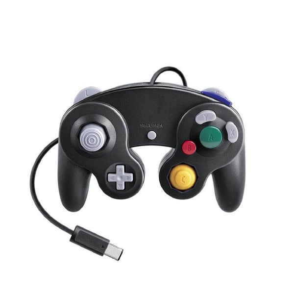 Classic Wired Controller Gamepad for Wii NGC PC MAC -Black Carousel 1