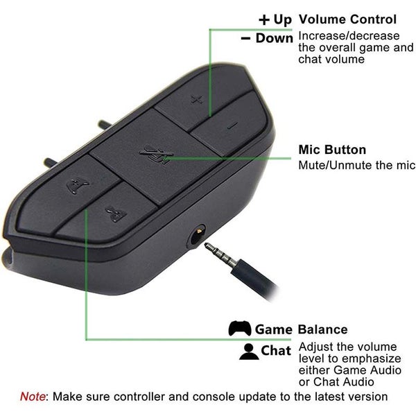 Stereo Headset Adapter for Xbox One & Xbox Series X|S Controller Carousel 2