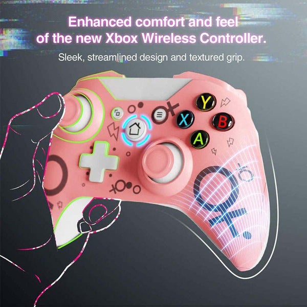 Wireless Controller with 2.4GHZ Adapter for Xbox One PS3 -Blue Carousel 2