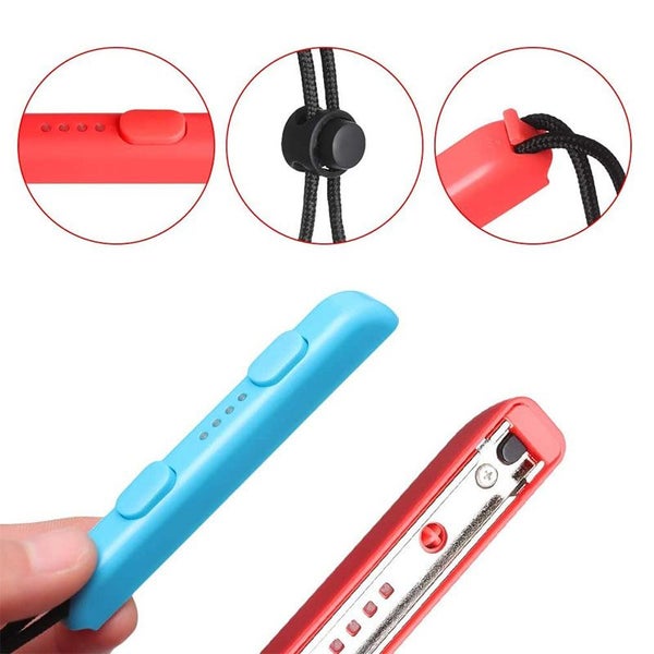 2Pcs Wrist Strap Controller Accessory for Switch OLED Joy Con -Red Carousel 2
