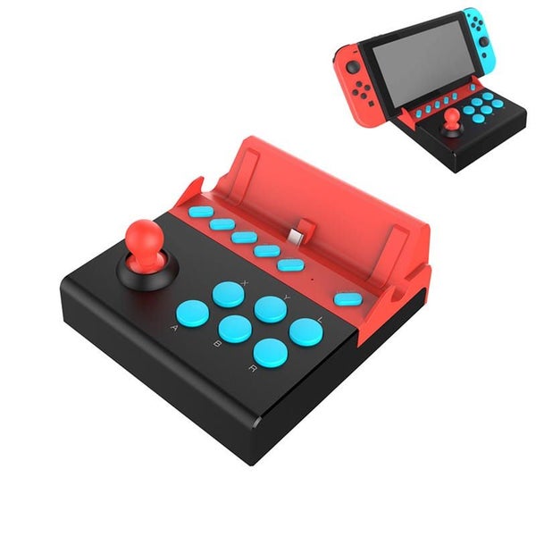 Mini Arcade Stick Fighting Games for Nintendo Switch -Red Carousel 1