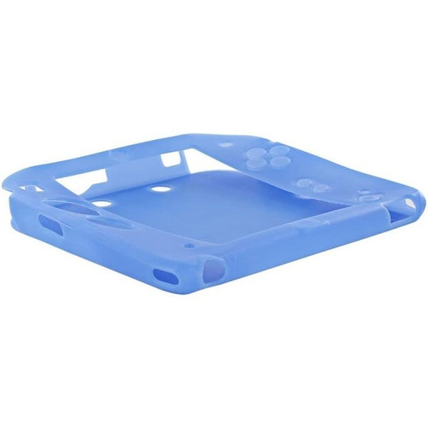 Protective Soft Silicone Rubber Skin Case Cover for Nintendo 2DS -Blue Carousel 2