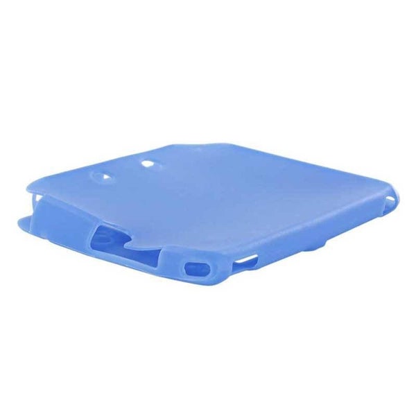 Protective Soft Silicone Rubber Skin Case Cover for Nintendo 2DS -Blue Carousel 3
