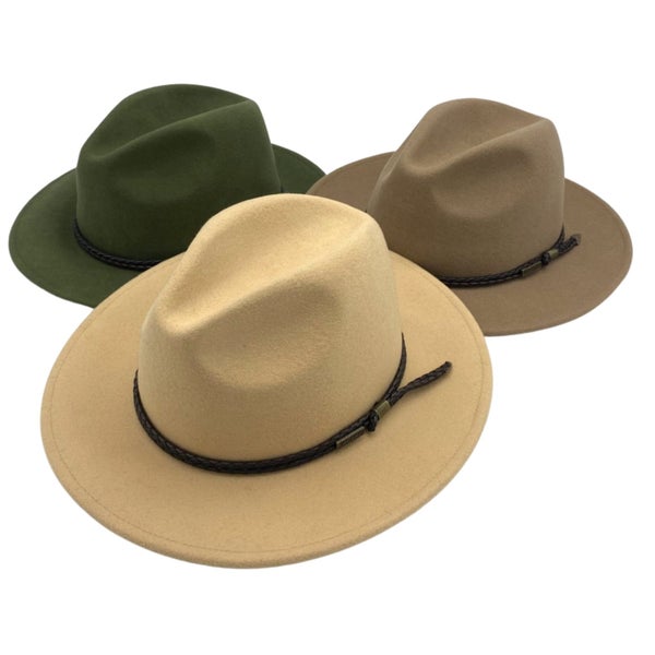 Jacaru 1847 Outback Fedora Hat Carousel 2