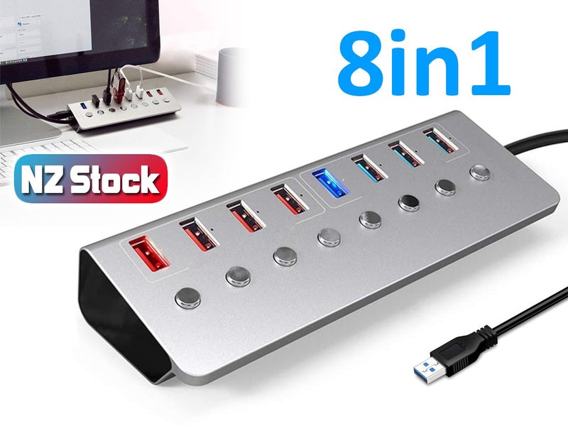 USB 3.0 Hub Splitter Adapter NZ Clearance Carousel 1