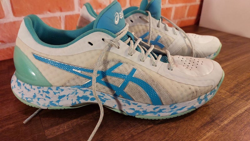ASICS NETBURNER SUPER FF WOMENS NETBALL SHOES (SIZE 8.5) Carousel 2