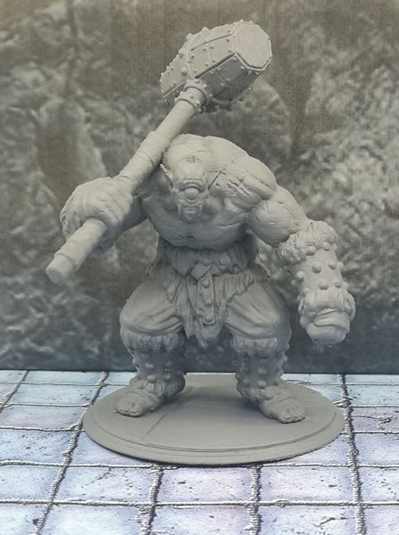 Cyclops Giant Monster Miniature Dungeons and Dragons dice4dungeons Schloss Carousel 1