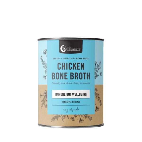 Nutra Organics Chicken Bone Broth Homestyle Original Flavour 125gm Carousel 1