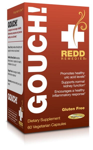 Redd Remedies Gouch 60 Vegetarian Capsules Carousel 1