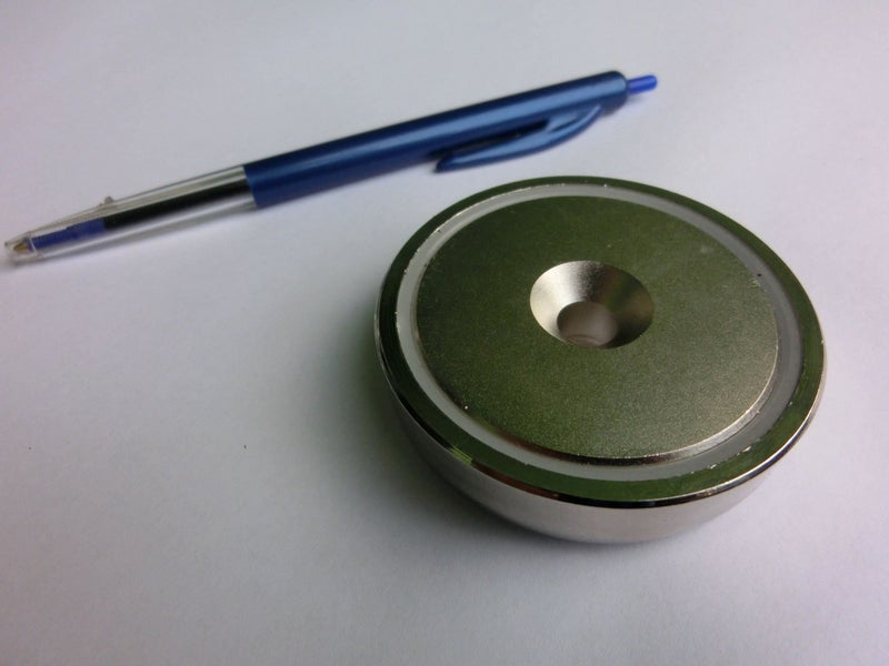 60mm Dia x 15mm Pot Magnet | Pack of 1 Carousel 1