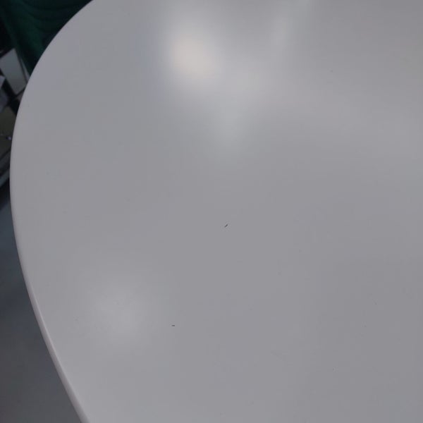 CLEARANCE - Queta Round Dining Table Dia120 - MDF - Black Top - GOLD Base Carousel 8