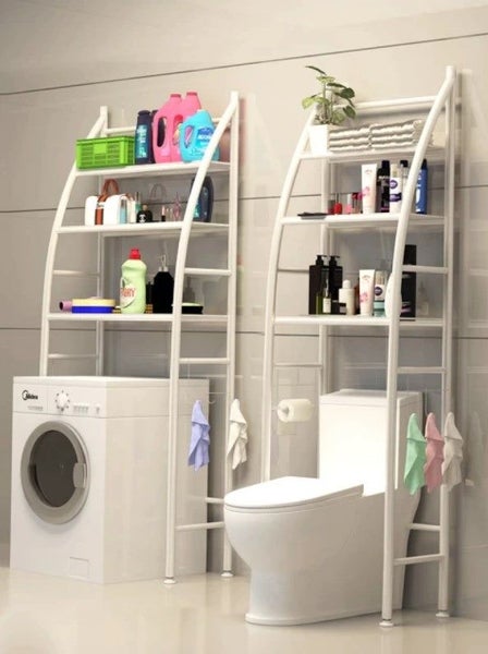 WASHING MACHINE RACK HOME BATHROOM STORAGE Carousel 1