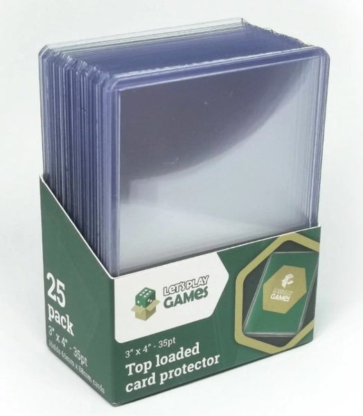 LPG Top Loader Card Protector 3"x 4" 35pt Carousel 1