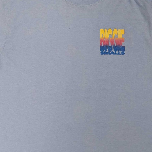 Biggie Smalls T Shirt Halftone Biggie Logo new Official Unisex Purple Carousel 3