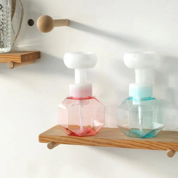 Liquid Soap Dispenser Flower Shape Foam Carousel 4