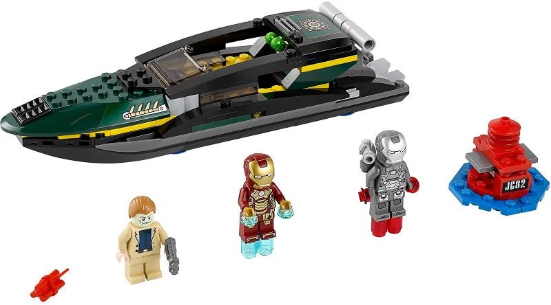 Lego 76006 Superheroes ~ Iron Man: Extremis Sea Port Battle *Completed* Carousel 1