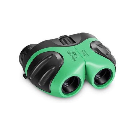 Compact Shockproof Binoculars for Bird Watching for 3-13 Years Old (Green) Carousel 1