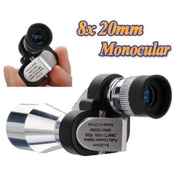 Small Monocular Telescope Mini 8 x 20mm Portable Pocket Monoculars for Camping Carousel 2