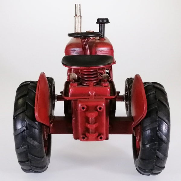 Vintage Red Tractor Sculpture Carousel 5