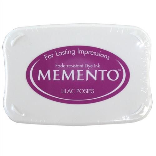 TSUKINEKO Memento Ink Pad Lilac Posies Carousel 1