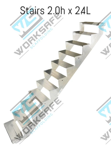 Kwikstage Scaffolding Stairs 2.0m high Carousel 1