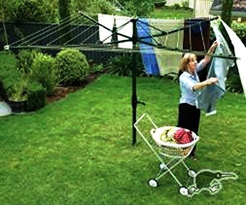 ROTARY HOIST CLOTHESLINE 55M $199.00 (GREY COLOR) Carousel 1