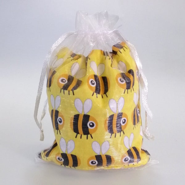 Kids 'Ouchie' Pack - Cold Compress Wheat Bag - Bees Carousel 1