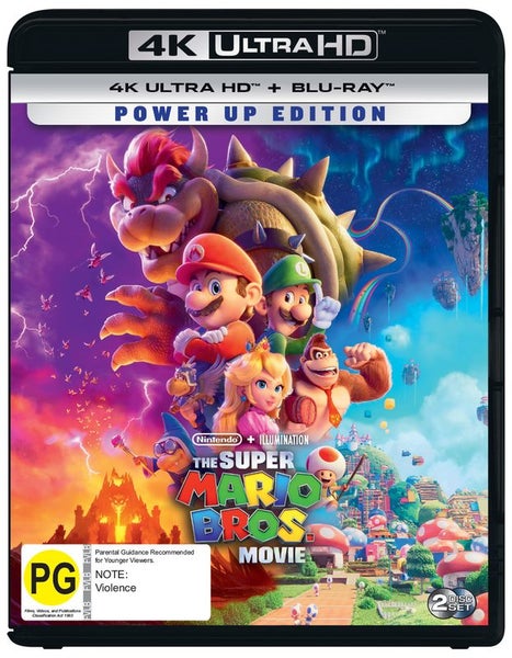 THE SUPER MARIO BROS. MOVIE [POWER UP EDITION] (4K ULTRA HD + BLU-RAY) Carousel 1