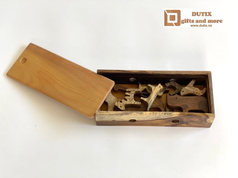 Wooden Toy Animal Set Carousel 2