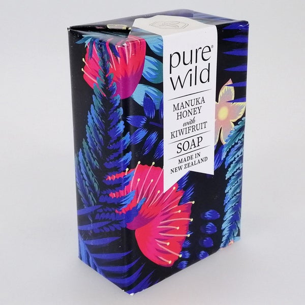 Purewild Manuka Honey & Kiwifruit Soap - Floral Carousel 1